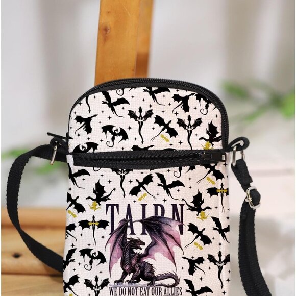 Versatile Canvas Crossbody Bag with 3 Pockets - Ideal for Travel & Everyday Use - Picture 4 of 6